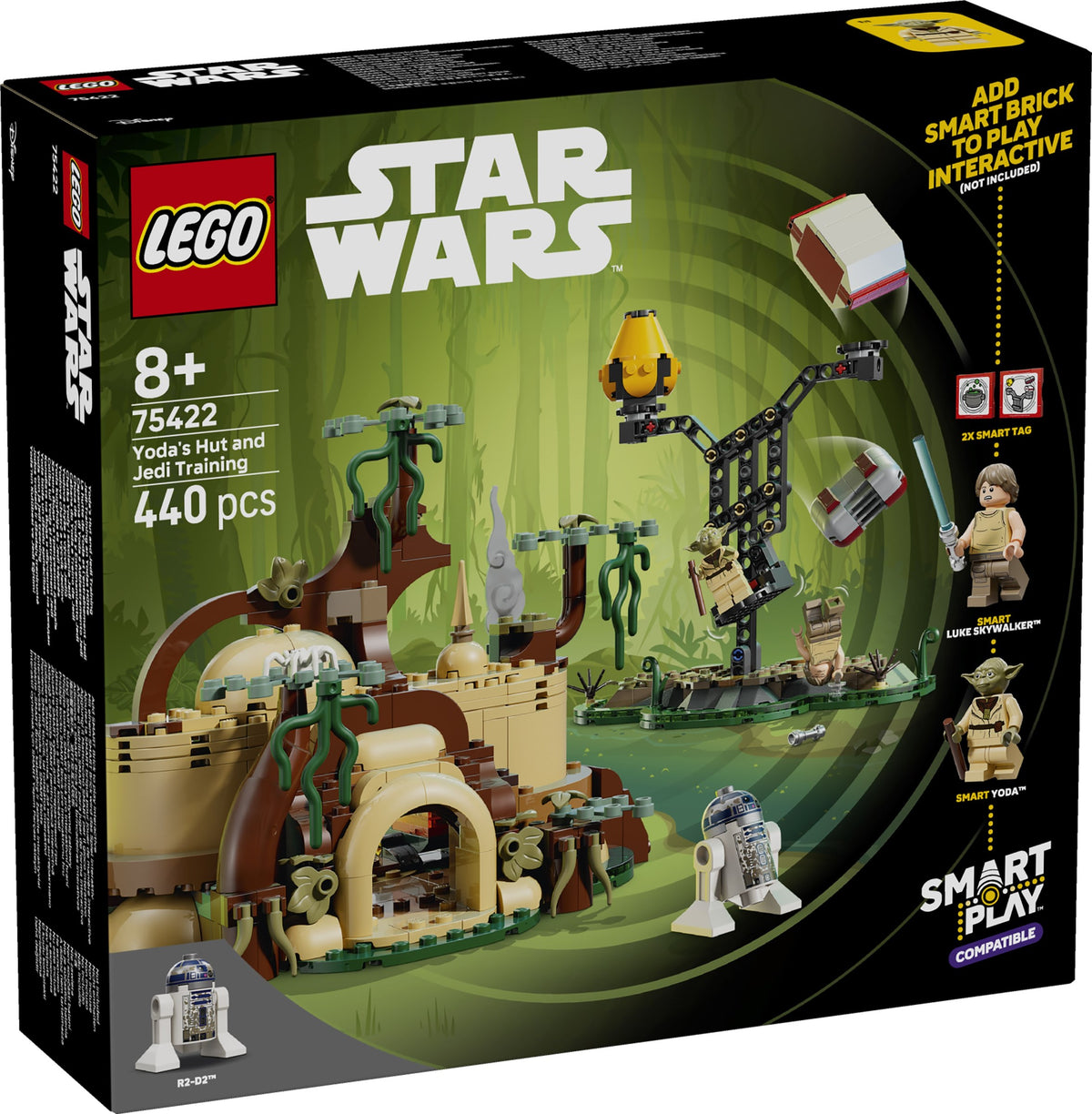 LEGO Star Wars 75422 SMART Play Jedi-Training an Yodas Hütte