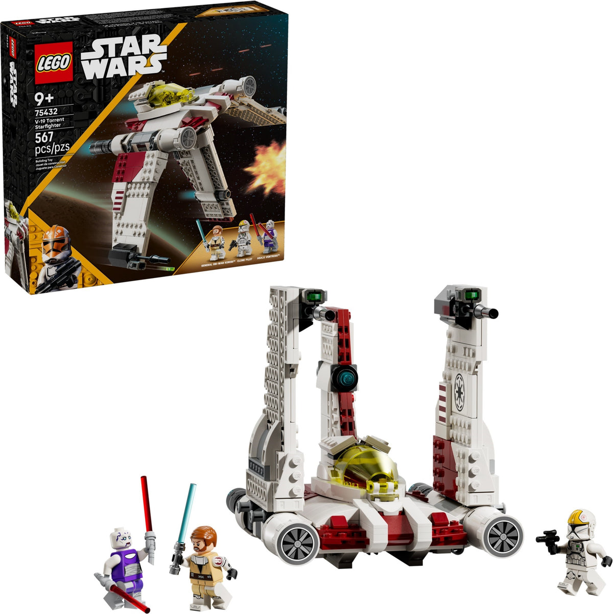 LEGO Star Wars 75432 V-19 Torrent-Sternjäger