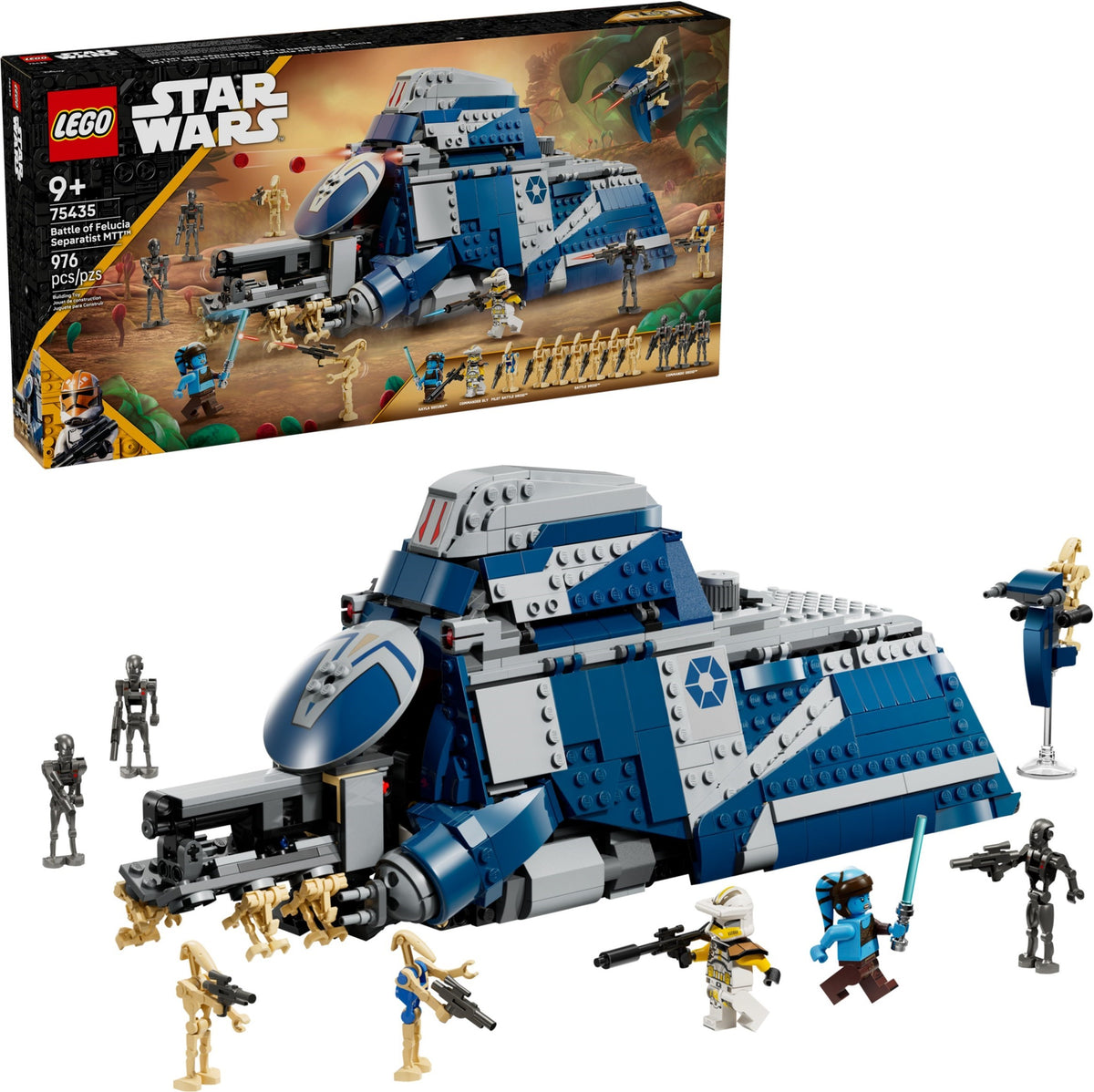 LEGO Star Wars 75435 MTT der Separatisten in der Schlacht von Felucia