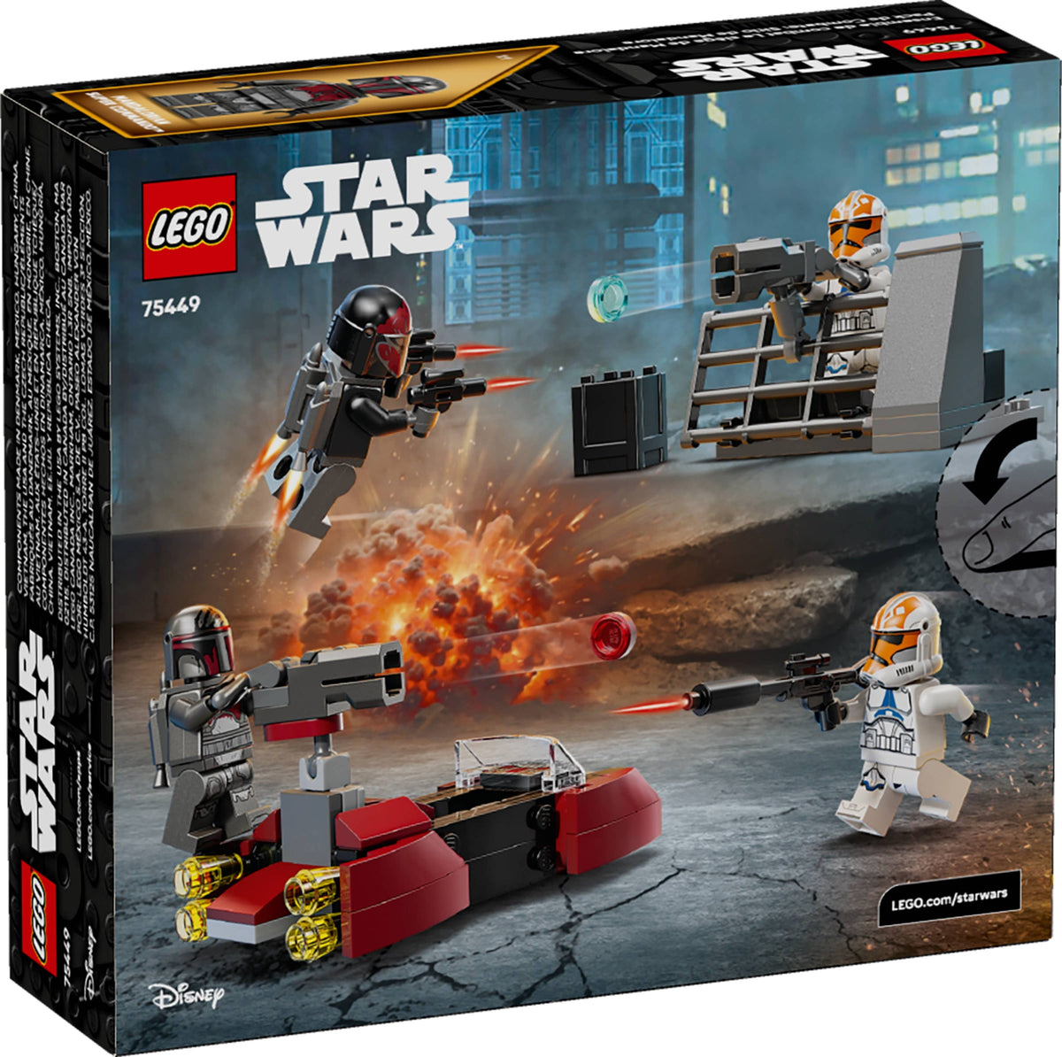 LEGO Star Wars 75449 Belagerung von Mandalore Battle Pack