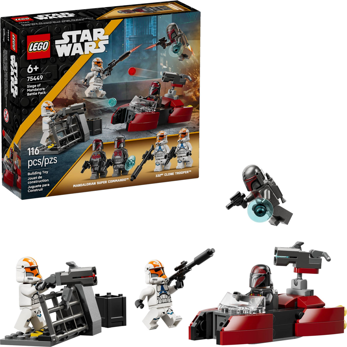 LEGO Star Wars 75449 Belagerung von Mandalore Battle Pack