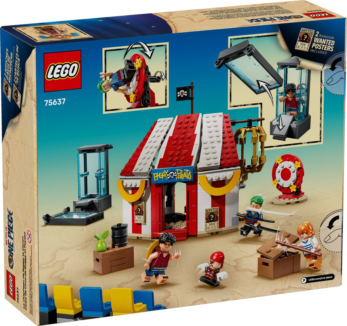 LEGO One Piece 75637 Zirkuszelt von Buggy dem Clown