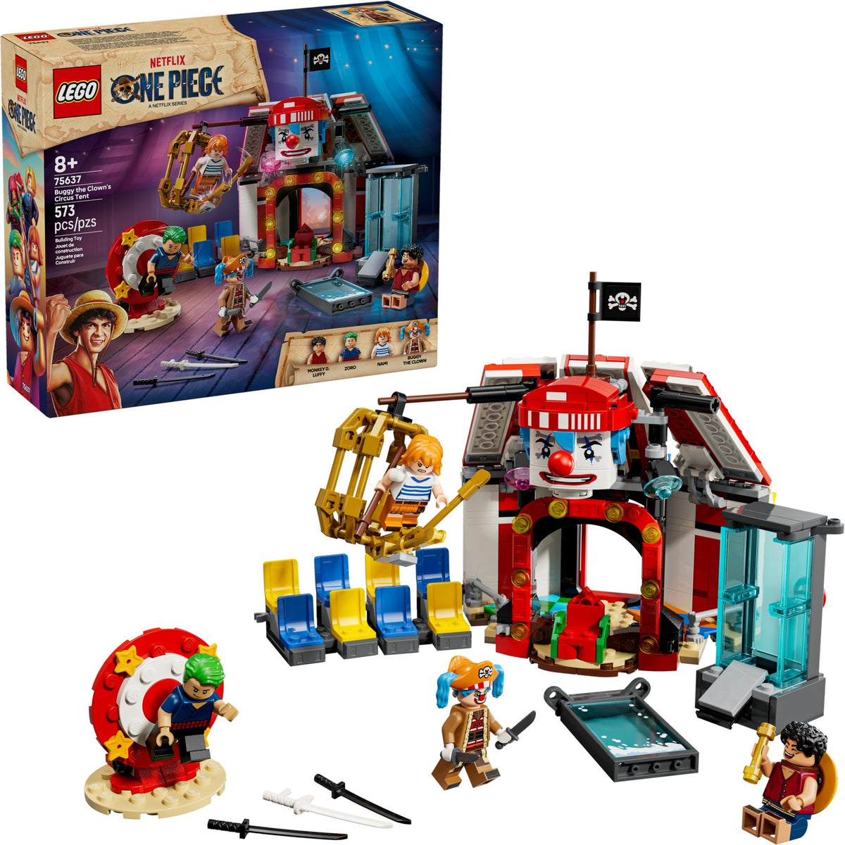 LEGO One Piece 75637 Zirkuszelt von Buggy dem Clown