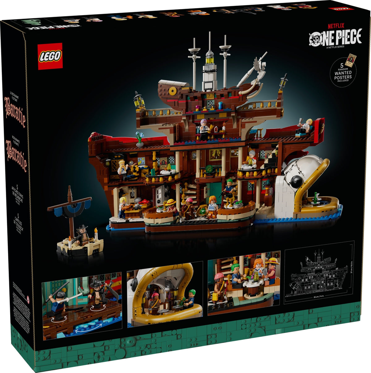 LEGO One Piece 75640 Baratié, das Schwimmende Restaurant