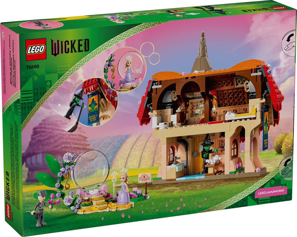 LEGO Wicked 75690 Glinda und Elphaba im Munchkinland