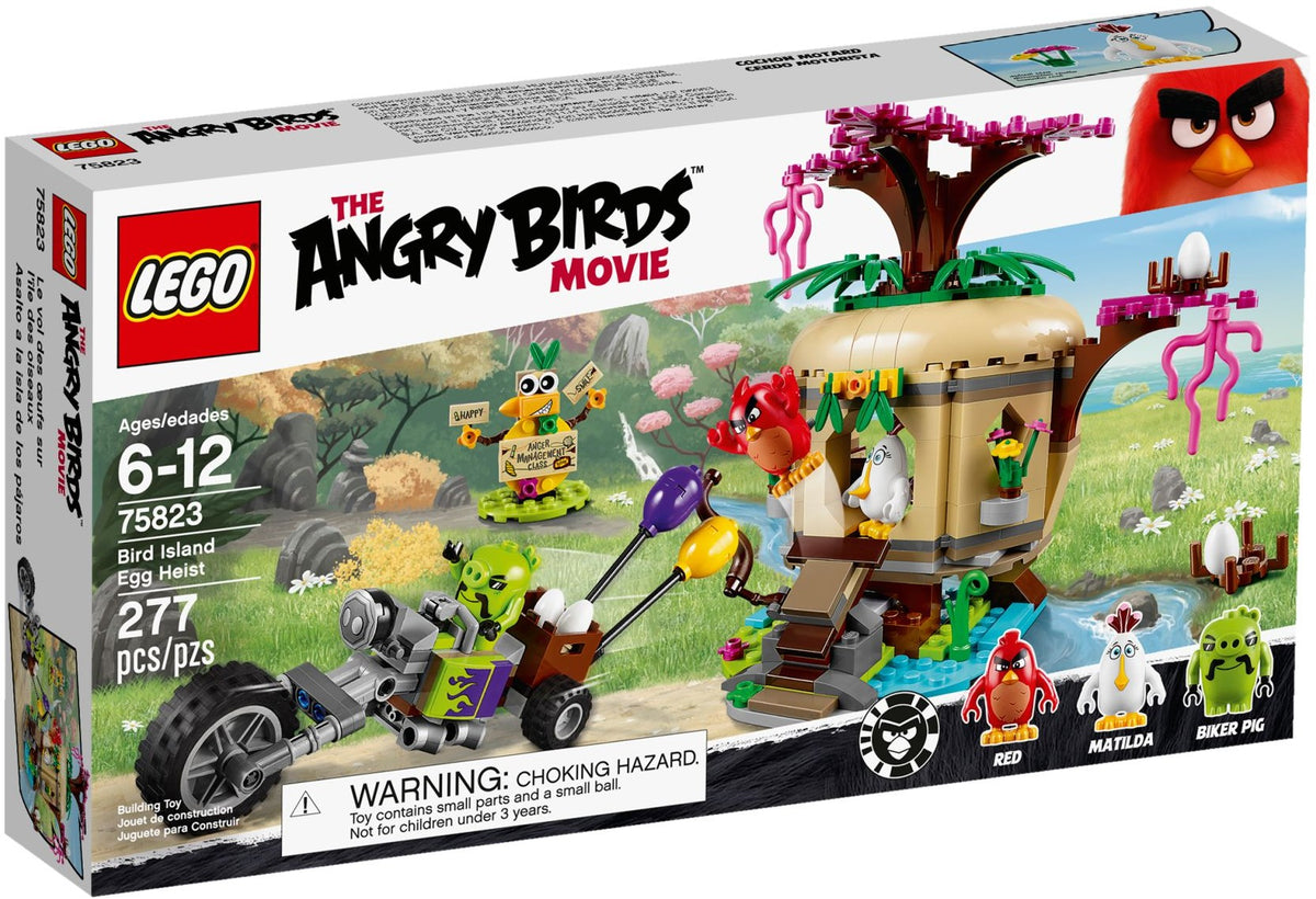 LEGO Angry Birds 75823 Bird Island Egg Heist