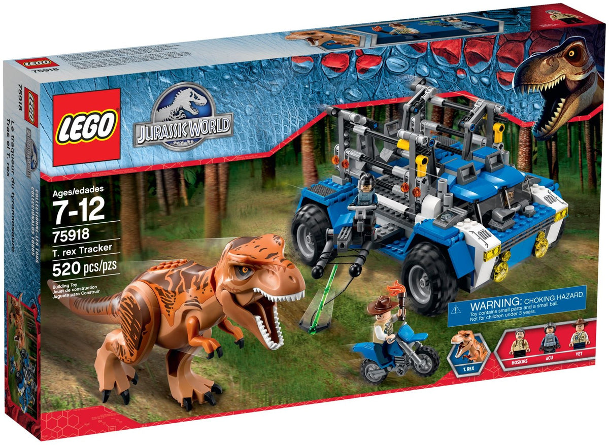 LEGO JURASSIC WORLD 75918 Auf der Fährte des T-Re