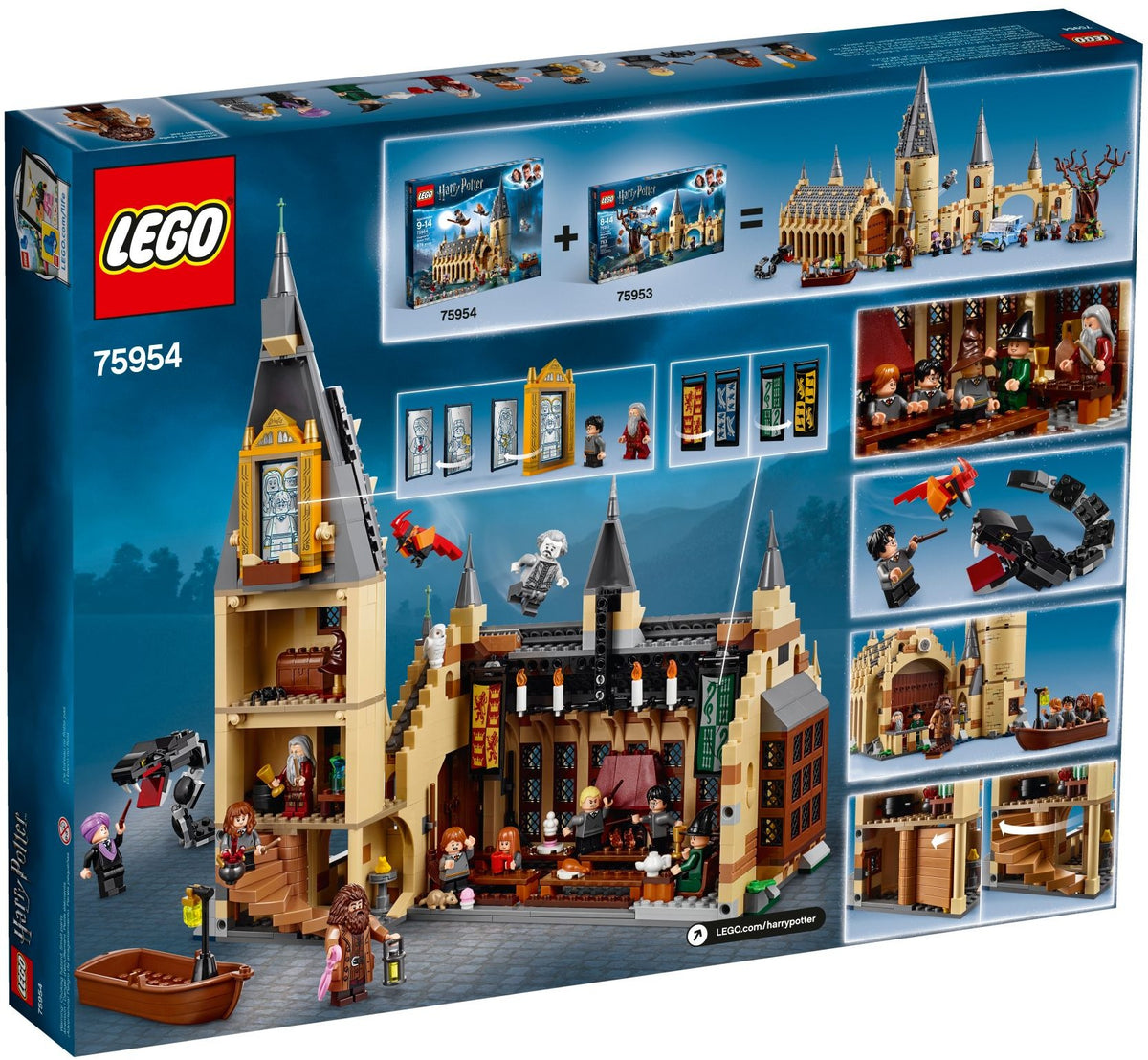 LEGO Harry Potter 75954 Die große Halle von Hogwarts