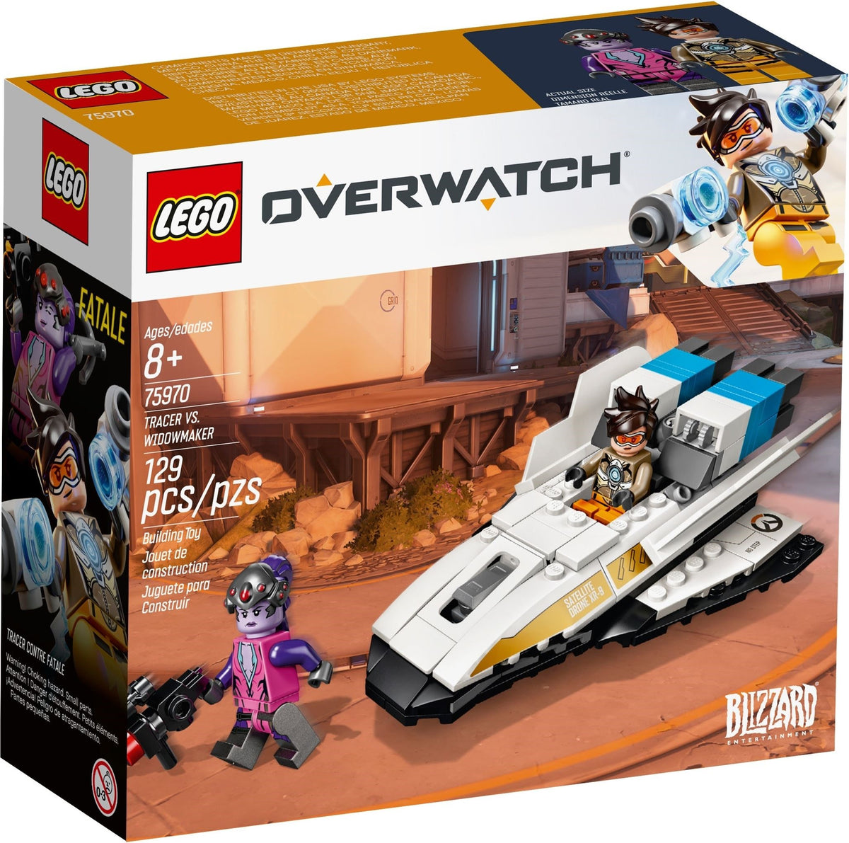 LEGO Overwatch 75970 Tracer vs. Widowmaker