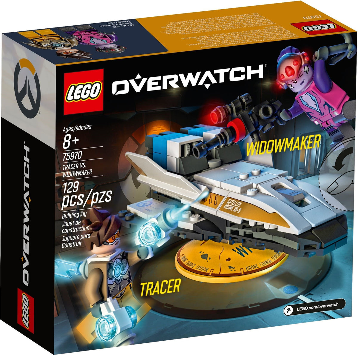 LEGO Overwatch 75970 Tracer vs. Widowmaker