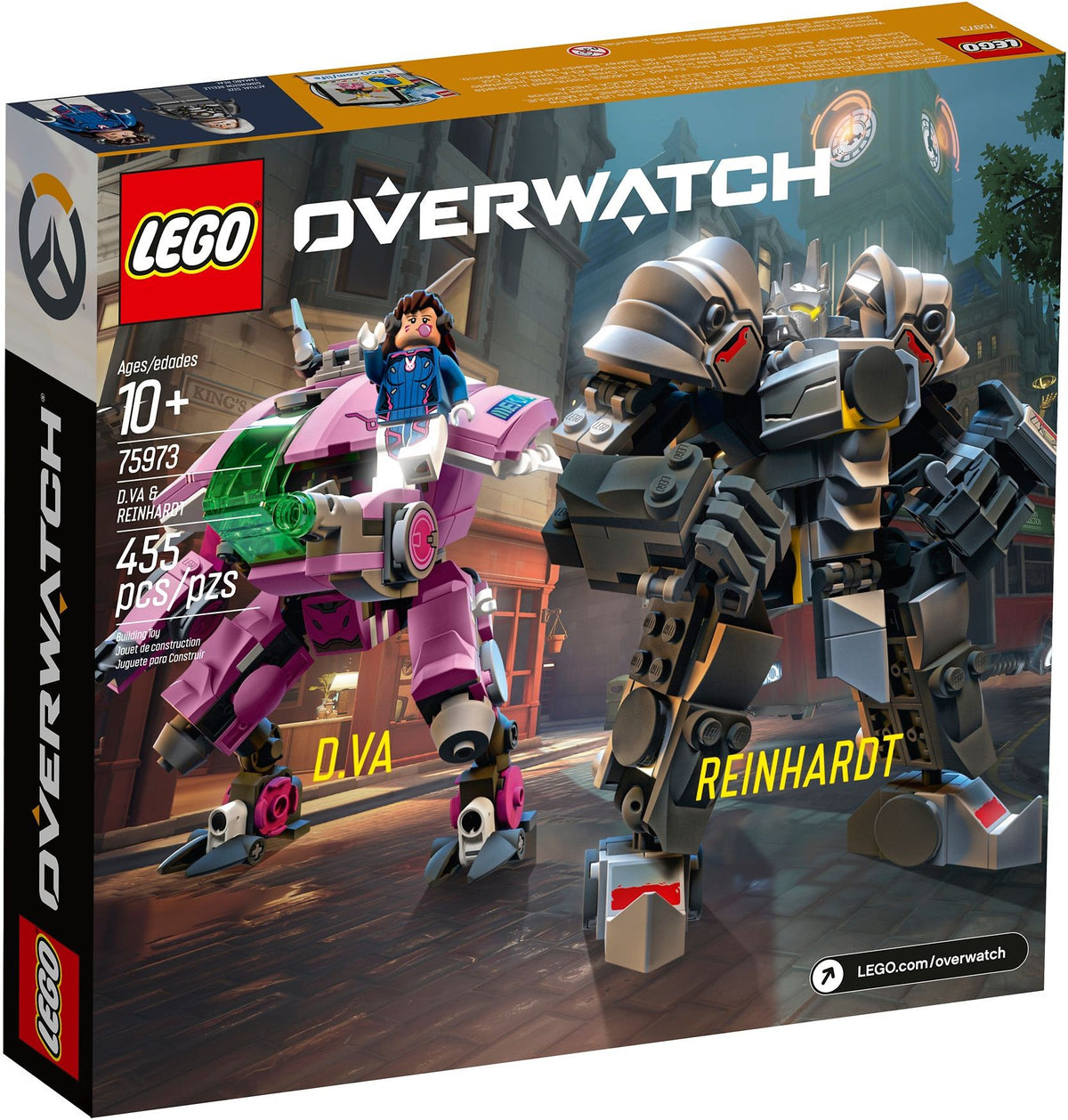 LEGO Overwatch 75973 D.Va &amp; Reinhardt