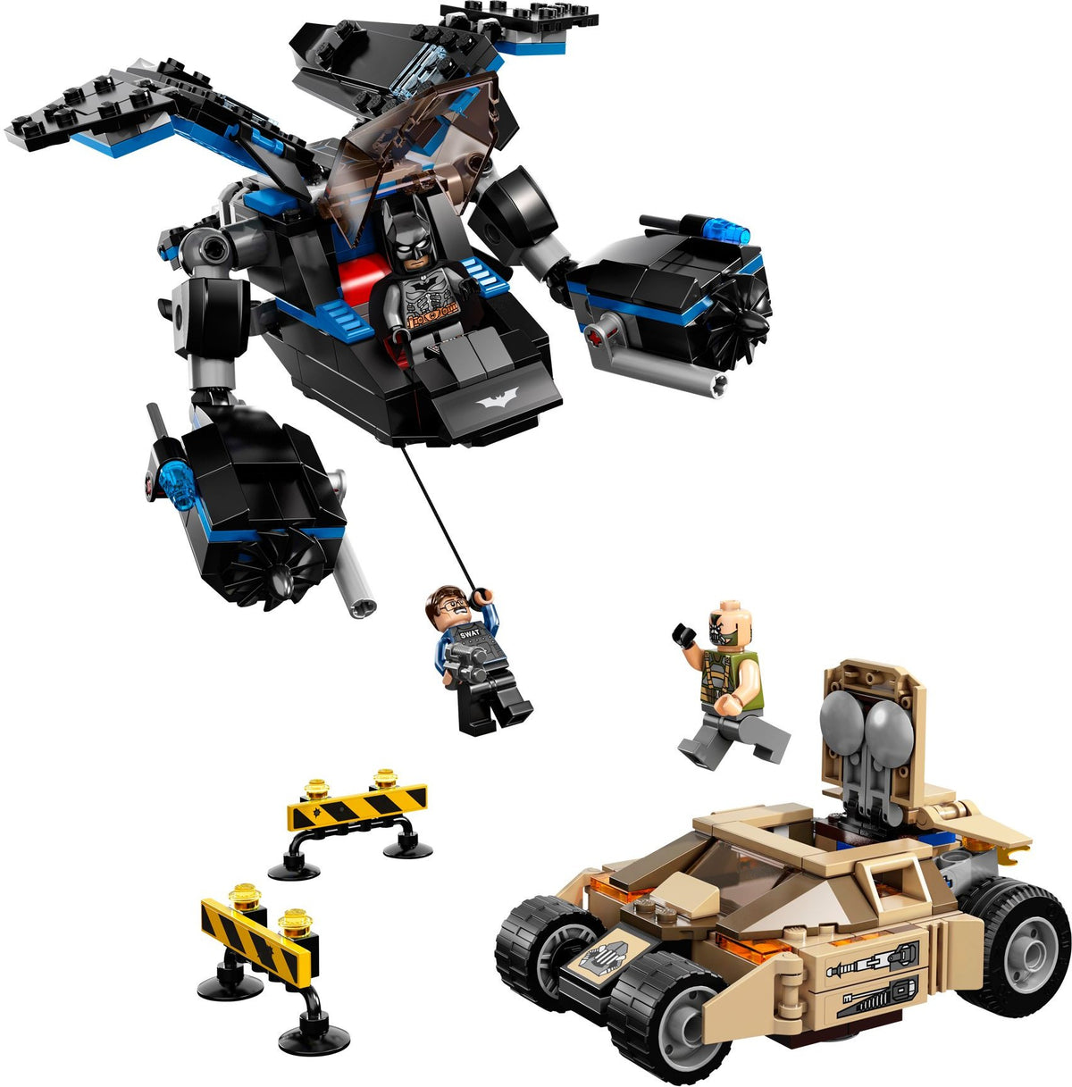 LEGO DC Super Heroes 76001 Batman vs. Bane Verfolgungsjagd im Tumbler