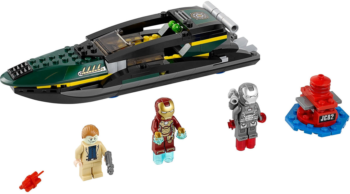 LEGO Marvel Super Heroes 76006 Iron Man Extremis Speedboot-Einsatz