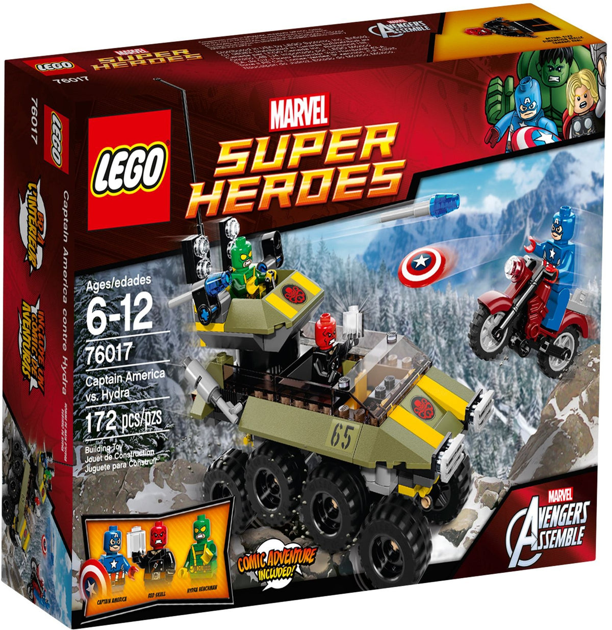 LEGO Marvel Super Heroes 76017 Captain America vs. Hydra