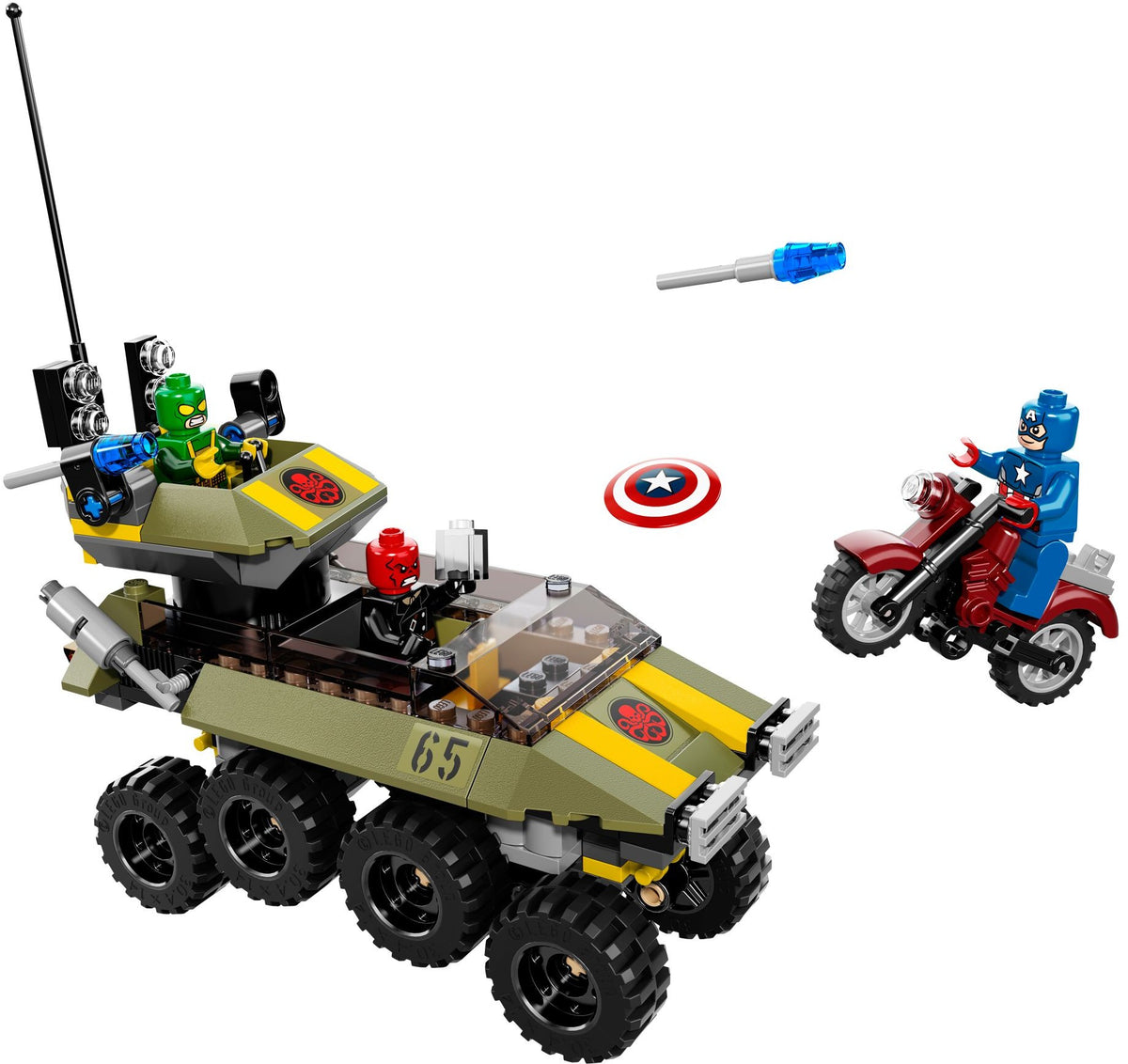 LEGO Marvel Super Heroes 76017 Captain America vs. Hydra