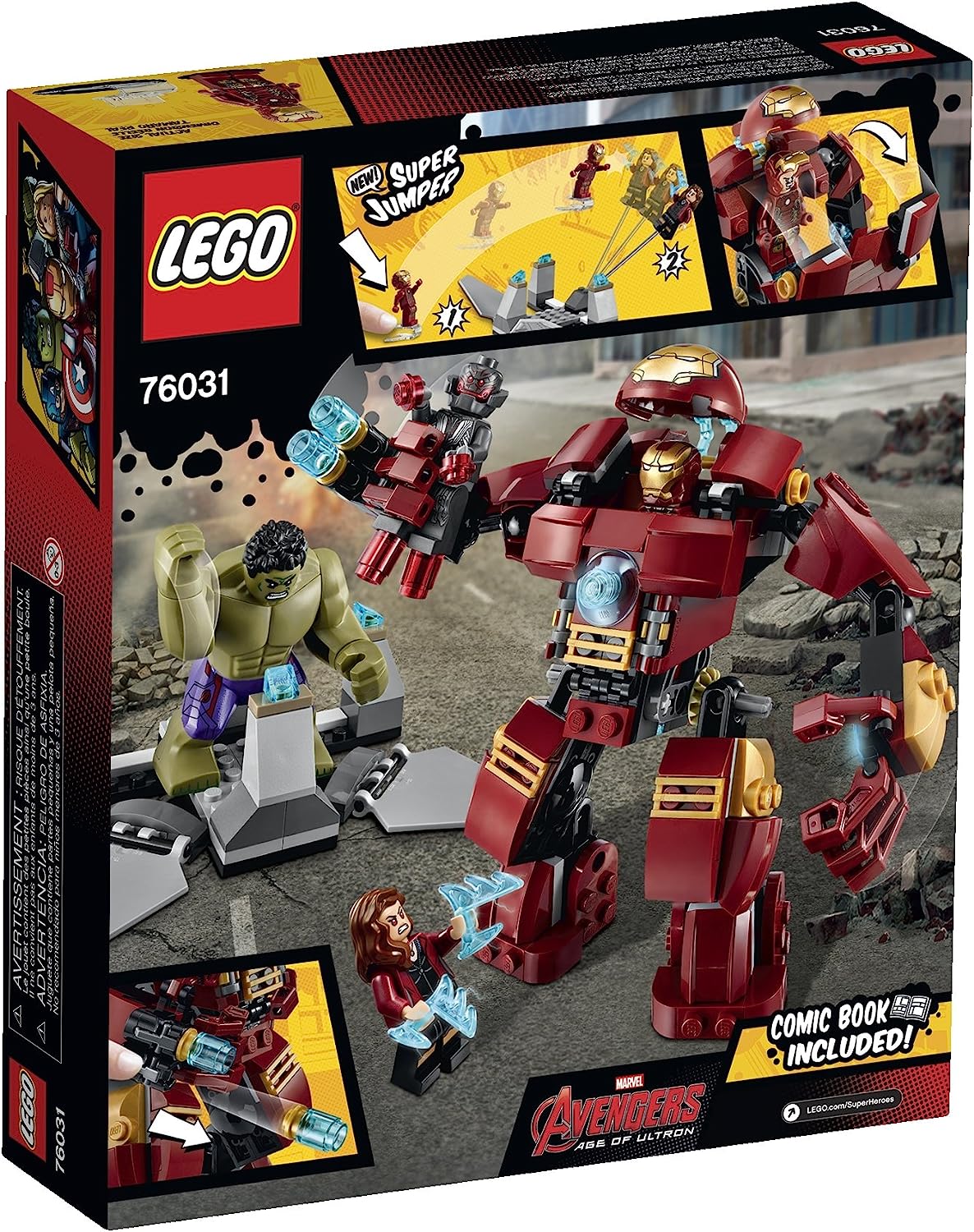 LEGO Marvel Super Heroes 76031 Hulkbuster Rettungsmission