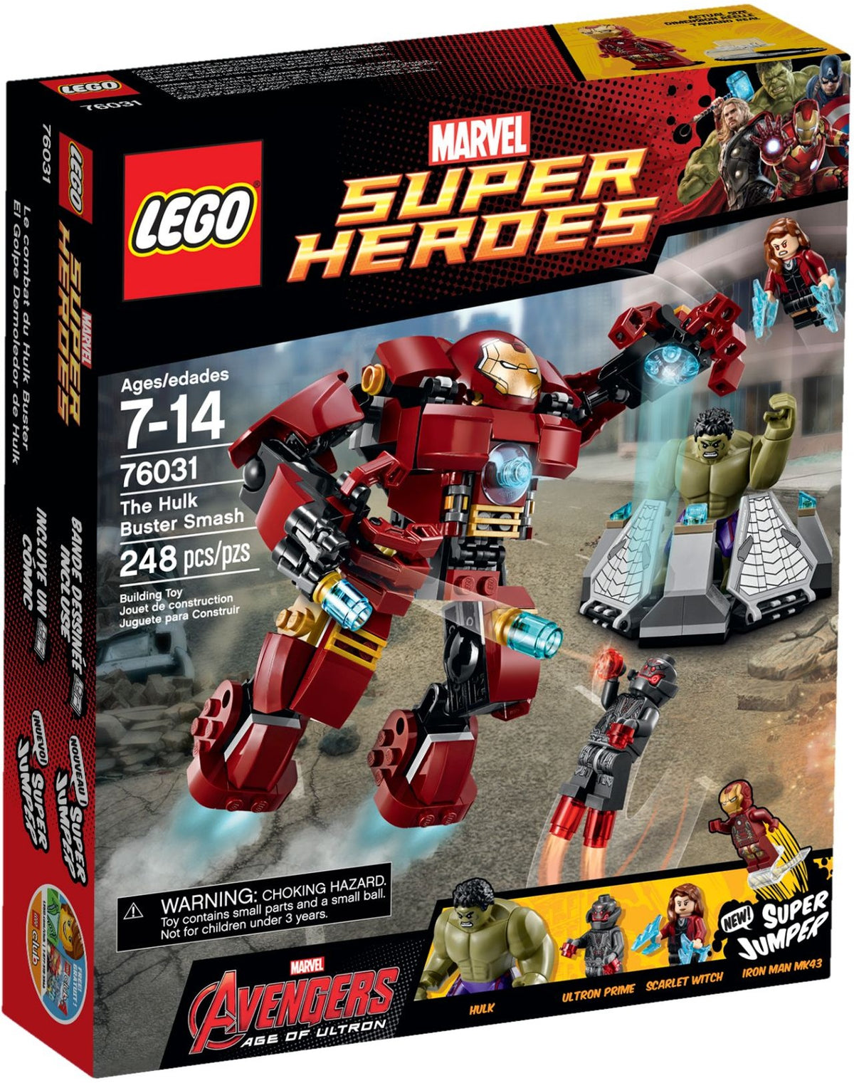 LEGO Marvel Super Heroes 76031 Hulkbuster Rettungsmission