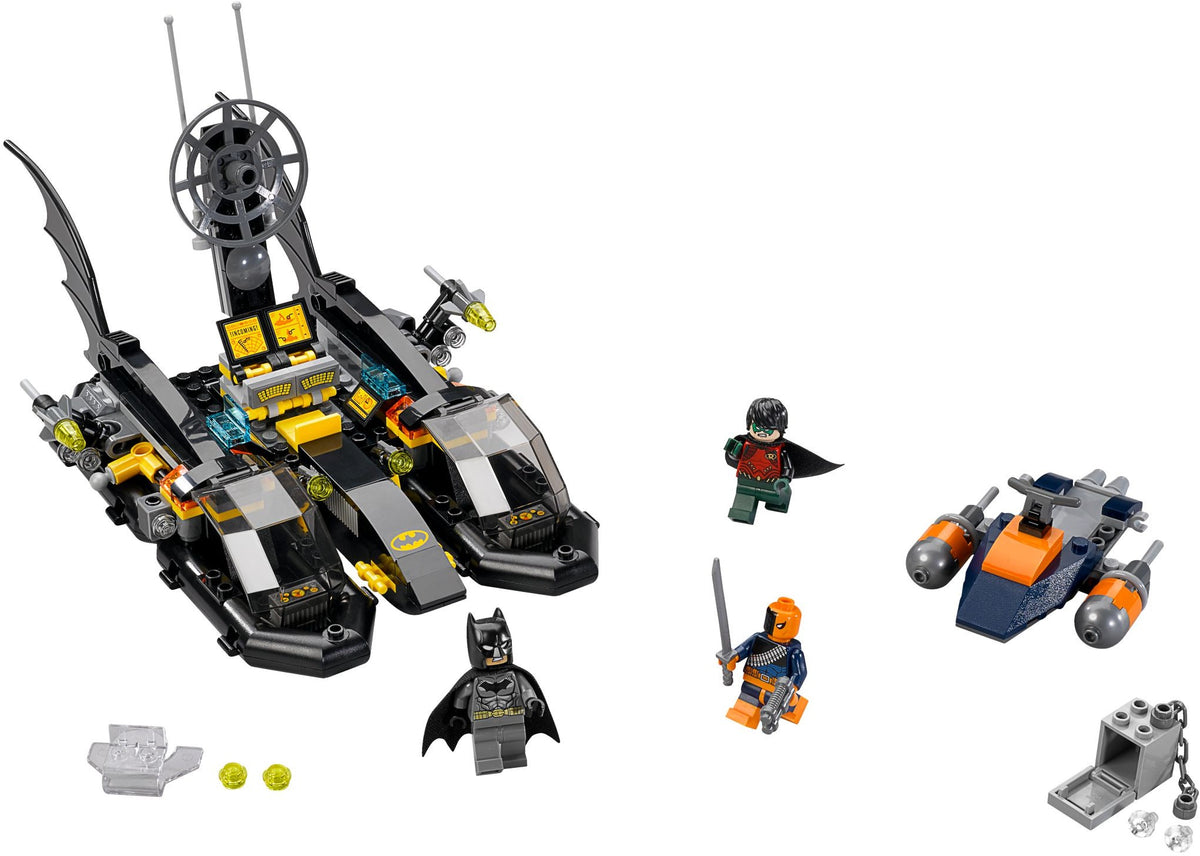 LEGO DC Super Heroes 76034 Die Batboat-Verfolgungsjagd im Hafen