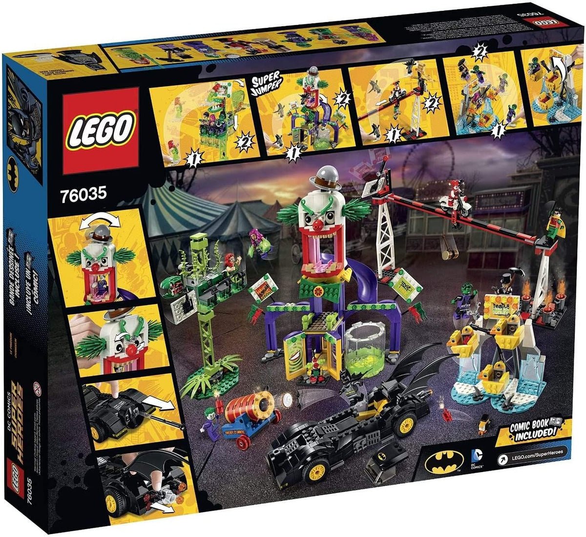 LEGO DC Super Heroes 76035 Joker-Land