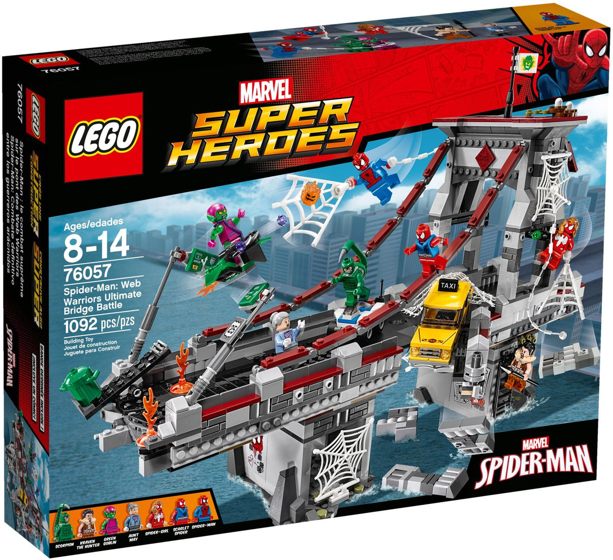 LEGO Marvel Super Heroes 76057 Spider-Man: Ultimatives Brückenduell der Web-Warriors