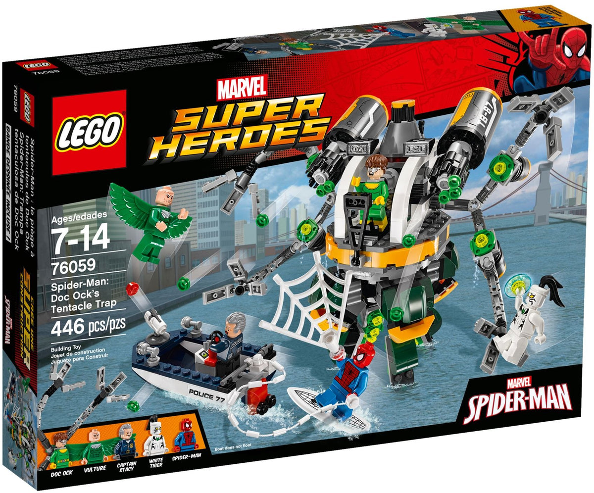 LEGO Marvel Super Heroes 76059 Spider-Man: Doc Ocks Tentakelfalle