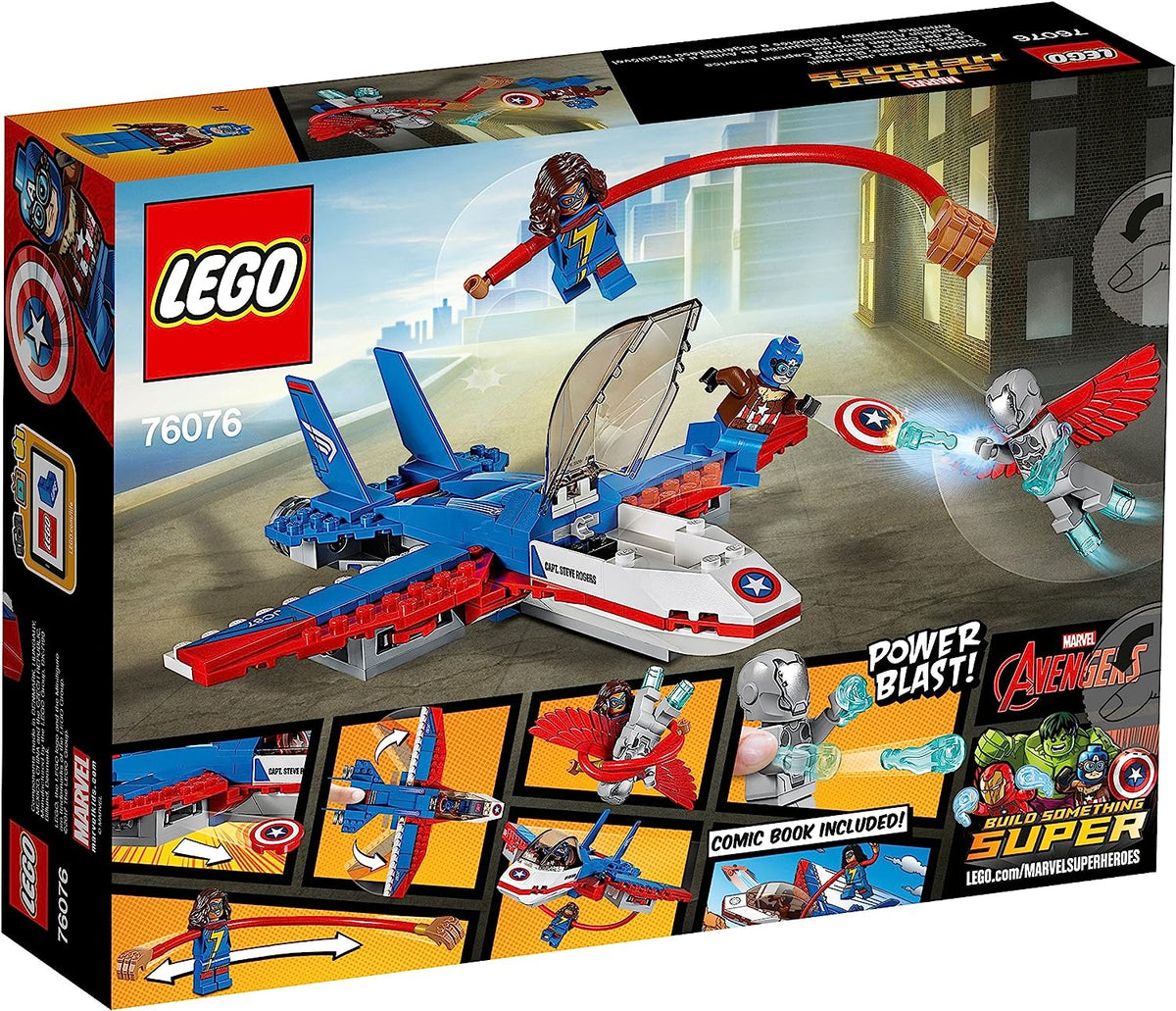 LEGO Marvel Super Heroes 76076 Captain America: Düsenjet