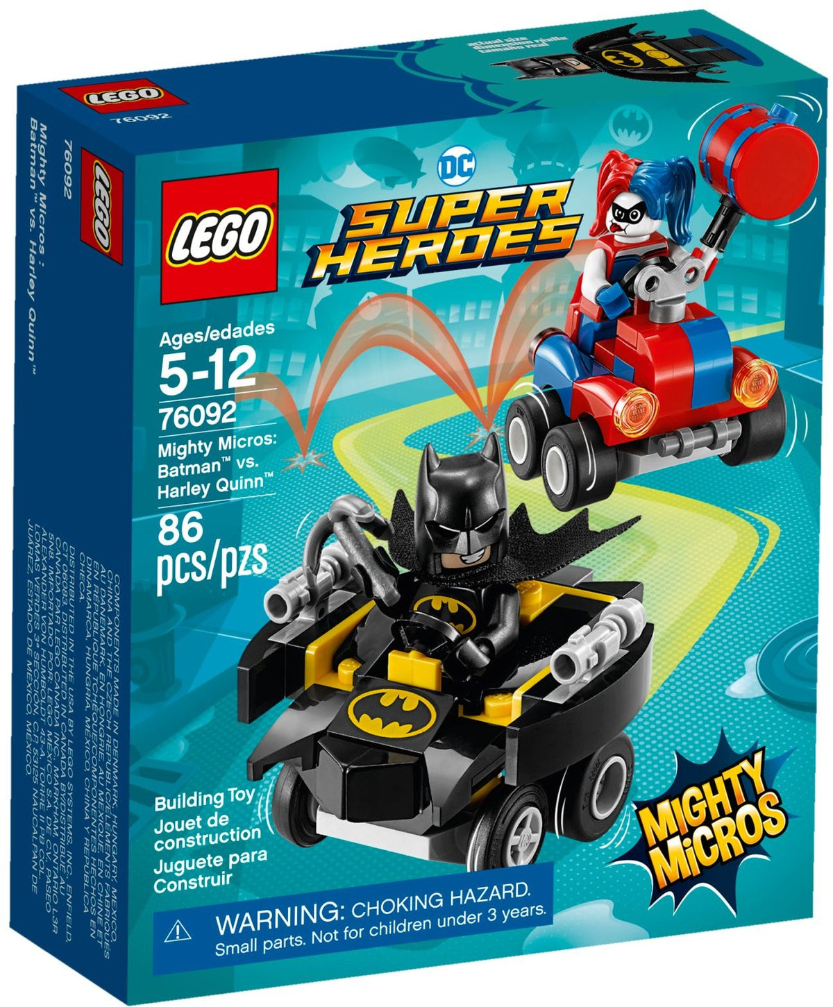 LEGO DC Super Heroes 76092 Mighty Micros: Batman vs. Harley Quinn