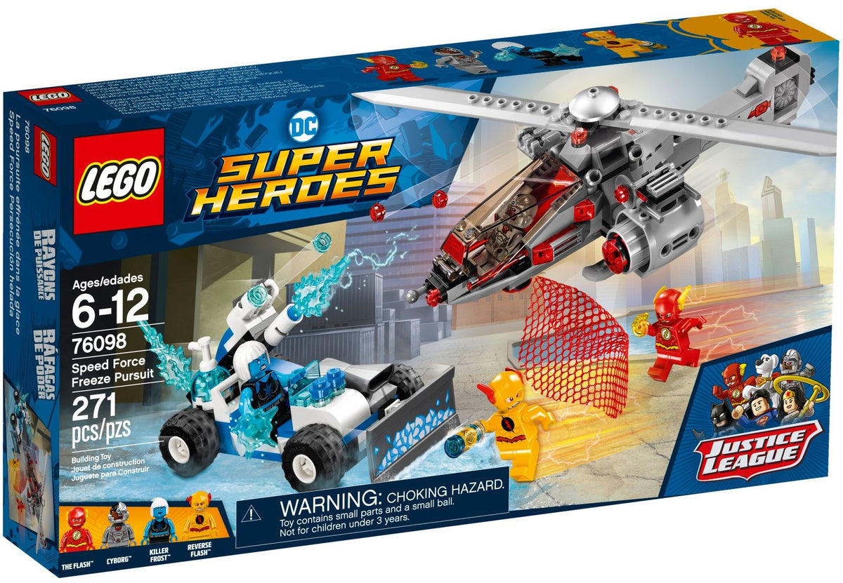 LEGO DC Super Heroes 76098 Speed Force Freeze Verfolgungsjagd