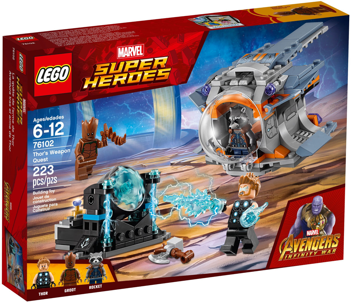LEGO Marvel Super Heroes 76102 Thors Stormbreaker Axt
