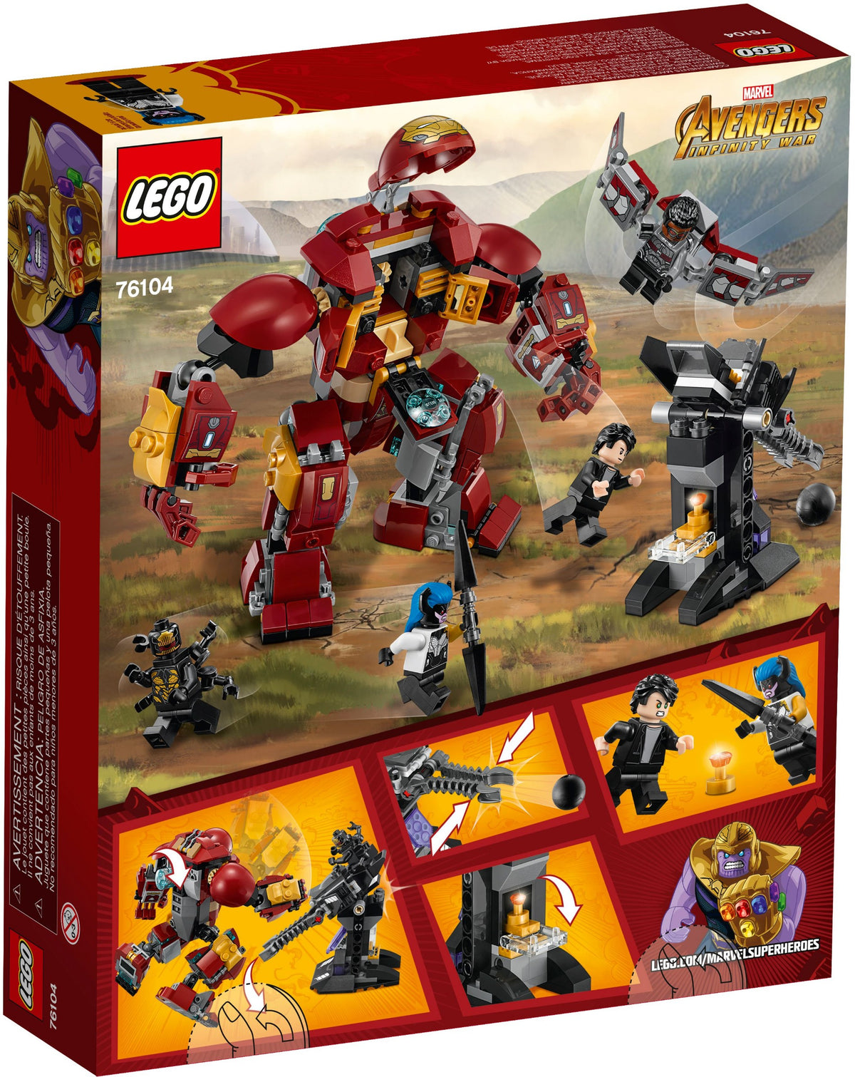 LEGO Marvel Super Heroes 76104 Der Hulkbuster