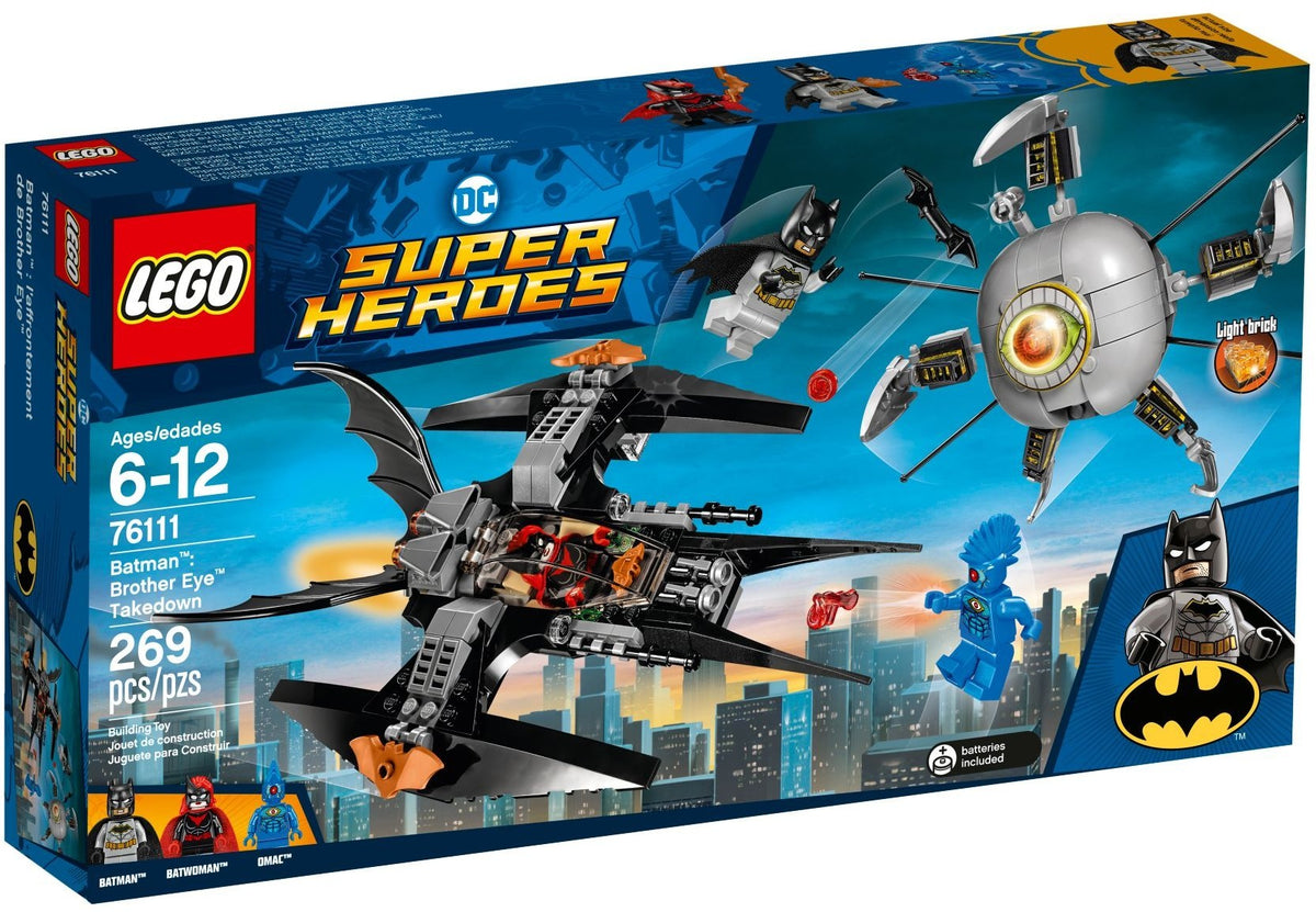 LEGO DC Super Heroes 76111 Batman: Brother Eye Gefangennahme
