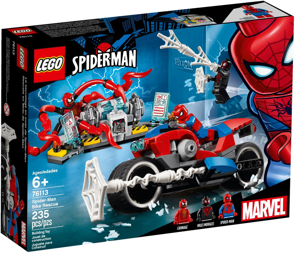 LEGO Marvel Super Heroes 76113 Spider-Man Motorradrettung