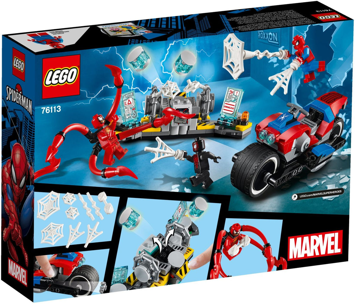 LEGO Marvel Super Heroes 76113 Spider-Man Motorradrettung