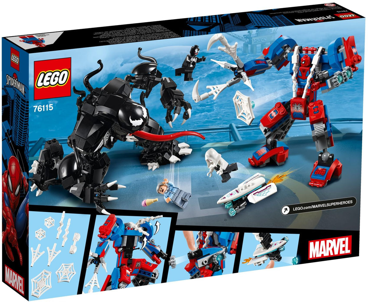 LEGO Marvel Super Heroes 76115 Spider Mech vs. Venom