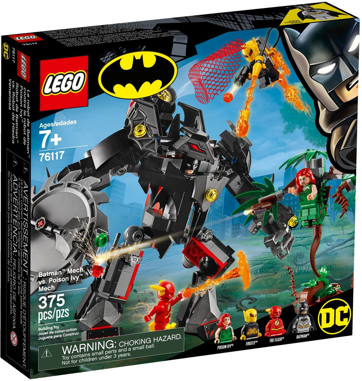 LEGO DC Super Heroes 76117 Batman Mech vs. Poison Ivy Mech