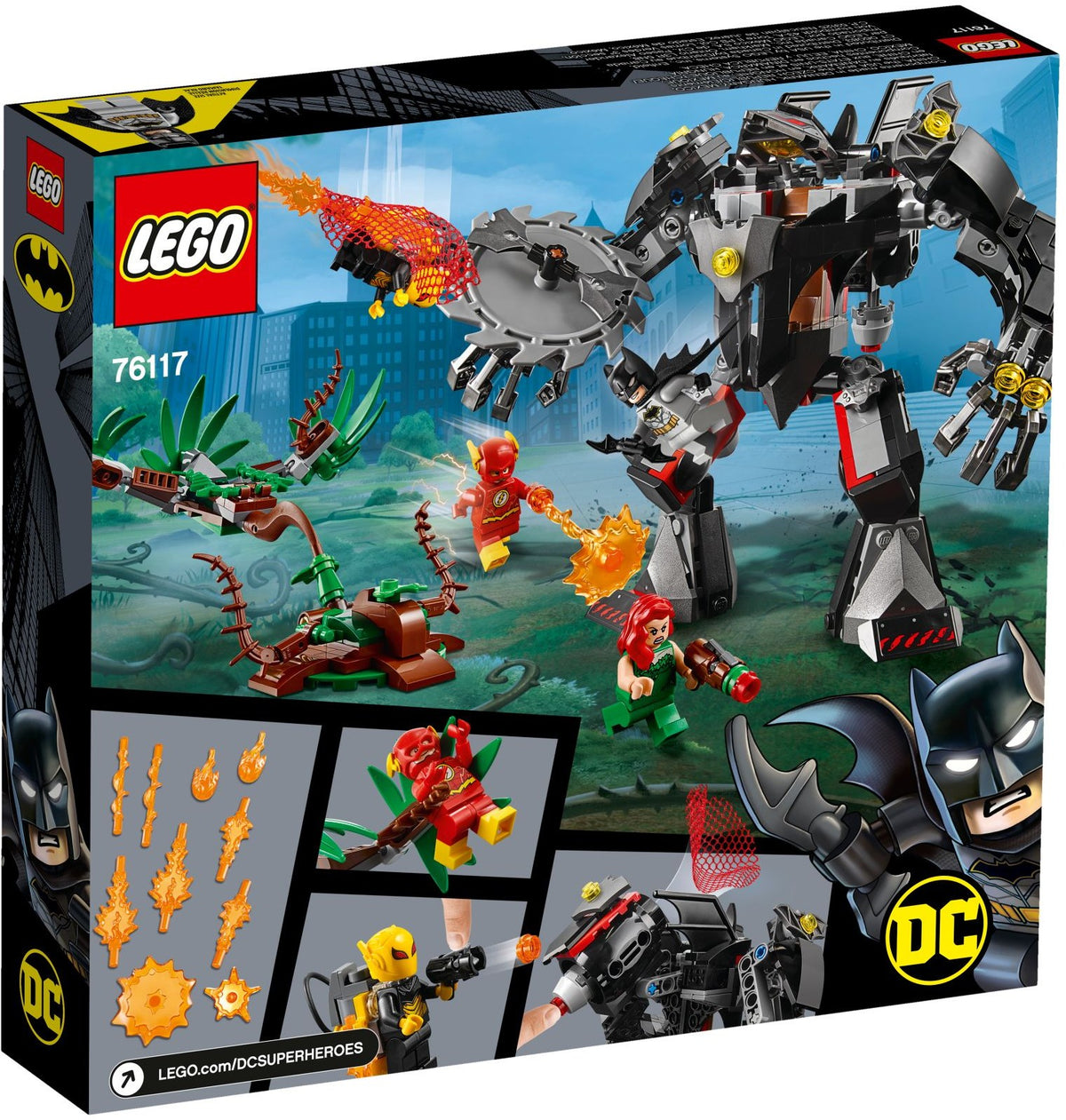 LEGO DC Super Heroes 76117 Batman Mech vs. Poison Ivy Mech