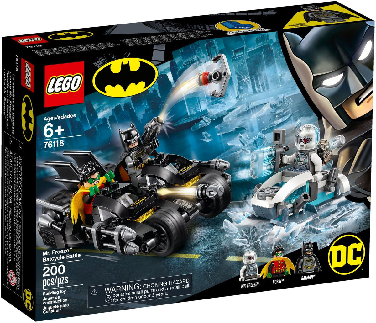 LEGO DC Super Heroes 76118 Batcycle-Duell mit Mr. Freeze