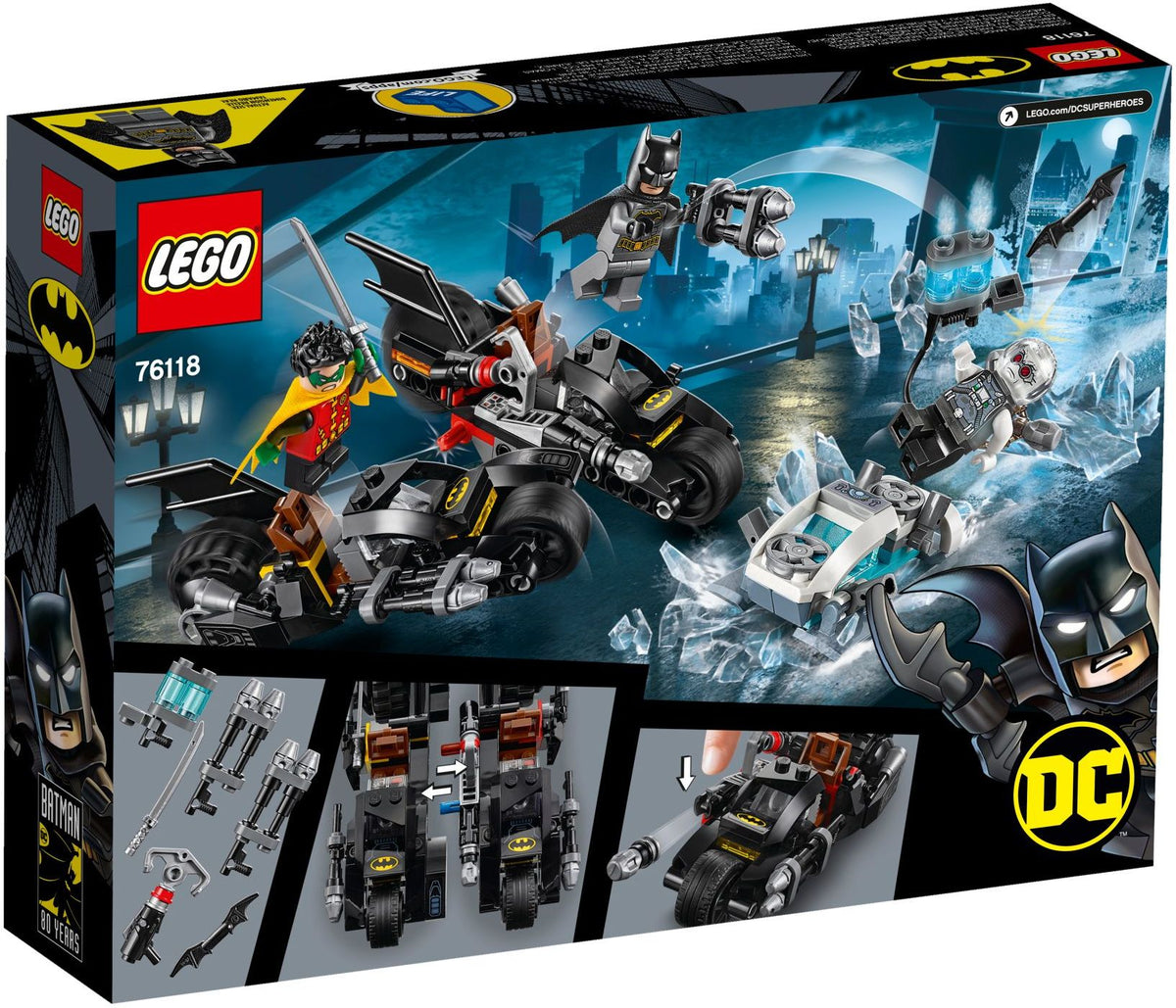 LEGO DC Super Heroes 76118 Batcycle-Duell mit Mr. Freeze