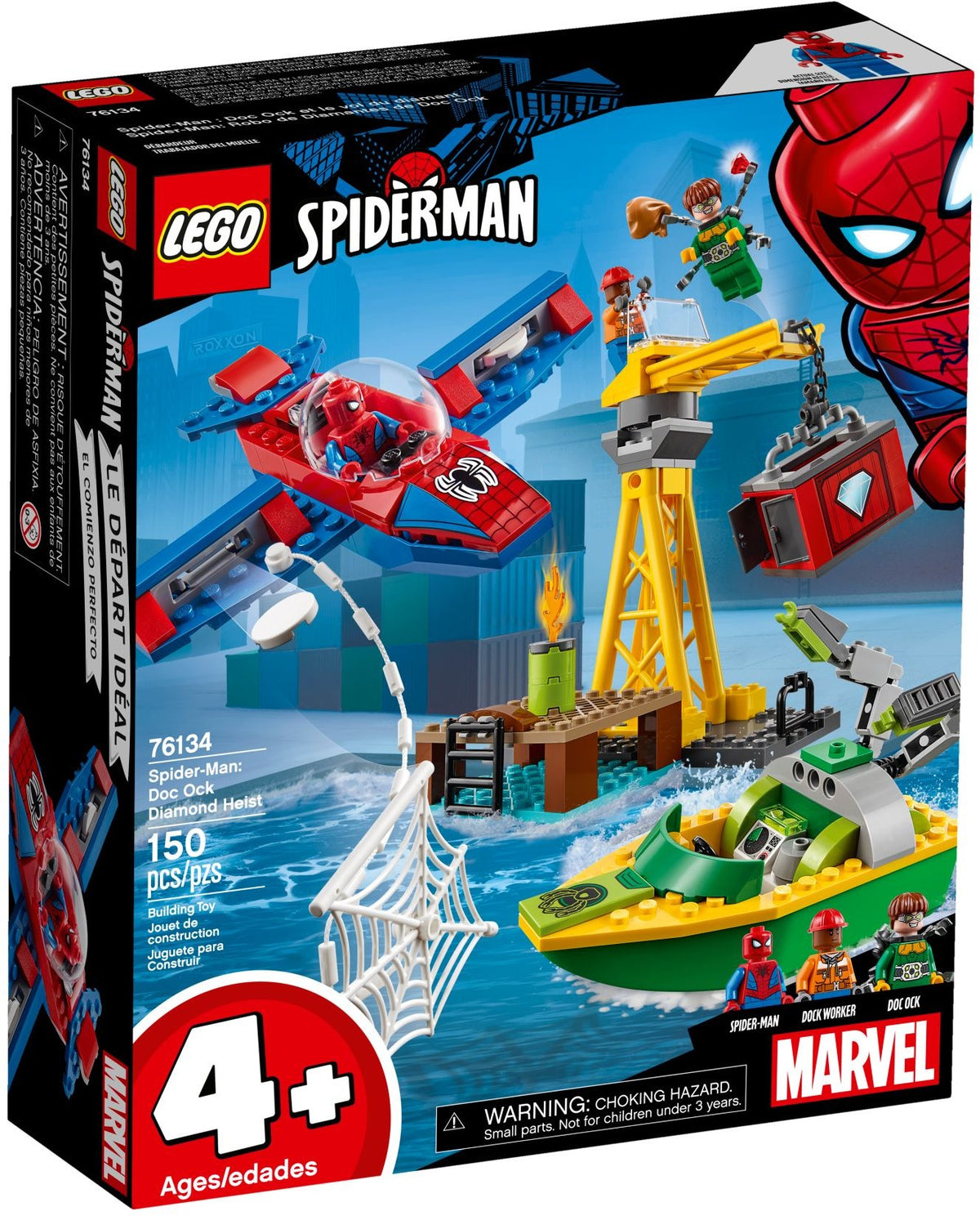 LEGO Marvel Super Heroes 76134 Spider-Man: Dock Ock Diamond