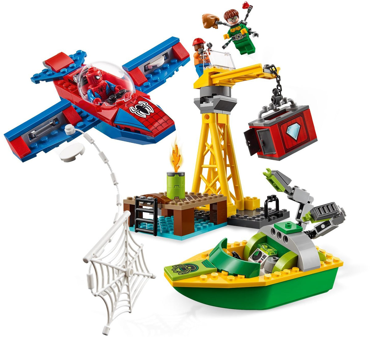 LEGO Marvel Super Heroes 76134 Spider-Man: Dock Ock Diamond