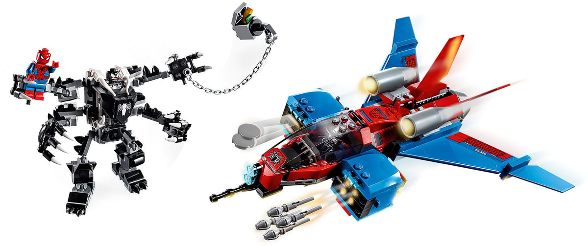 LEGO Marvel Super Heroes 76150 Spiderjet vs. Venom Mech