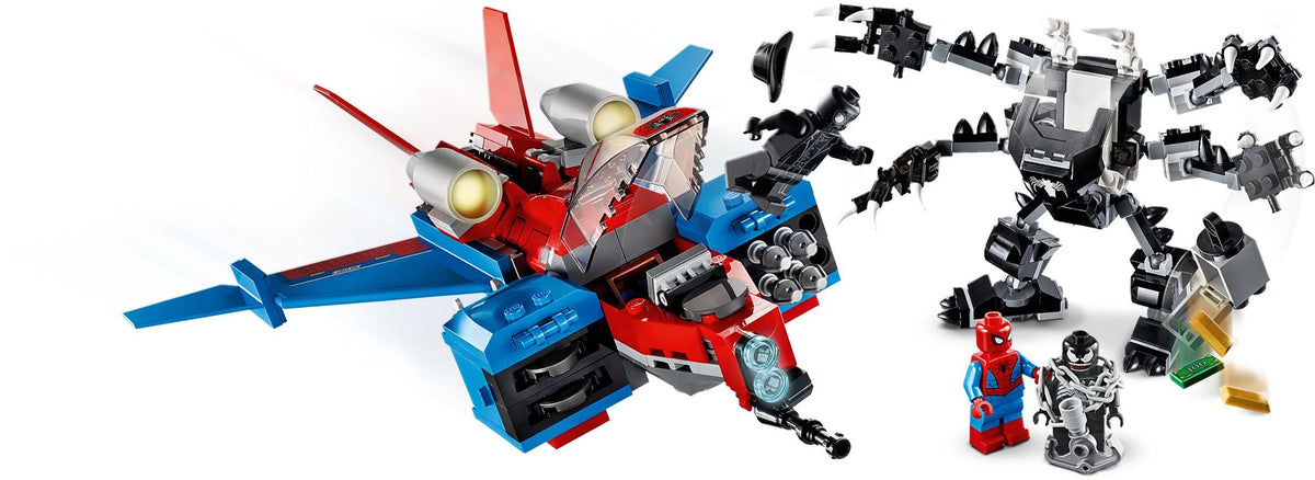 LEGO Marvel Super Heroes 76150 Spiderjet vs. Venom Mech