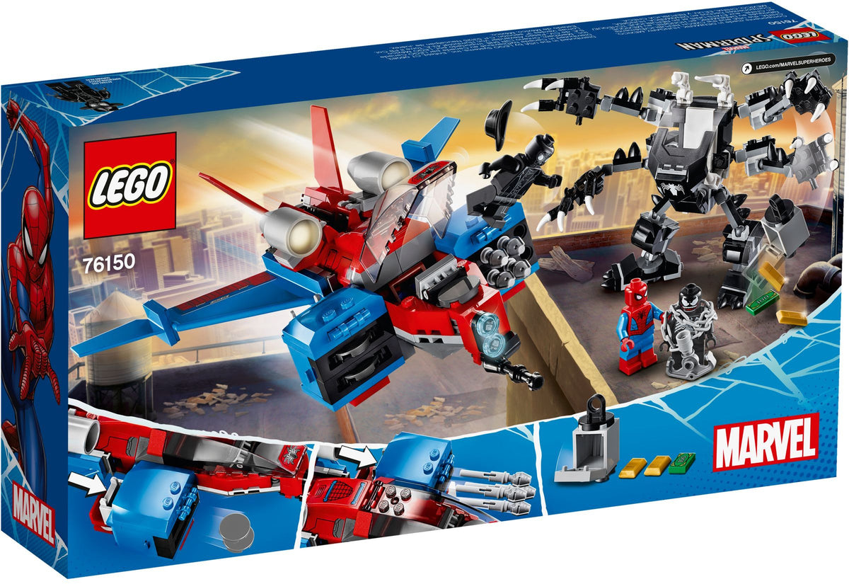 LEGO Marvel Super Heroes 76150 Spiderjet vs. Venom Mech