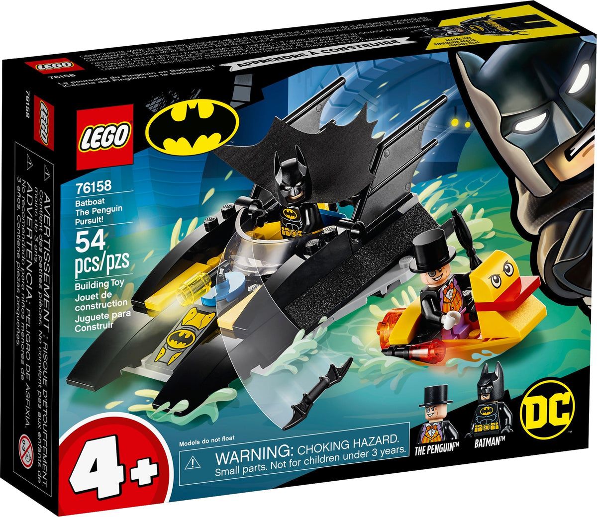 LEGO DC Super Heroes 76158 Verfolgung des Pinguins – mit dem Batboat