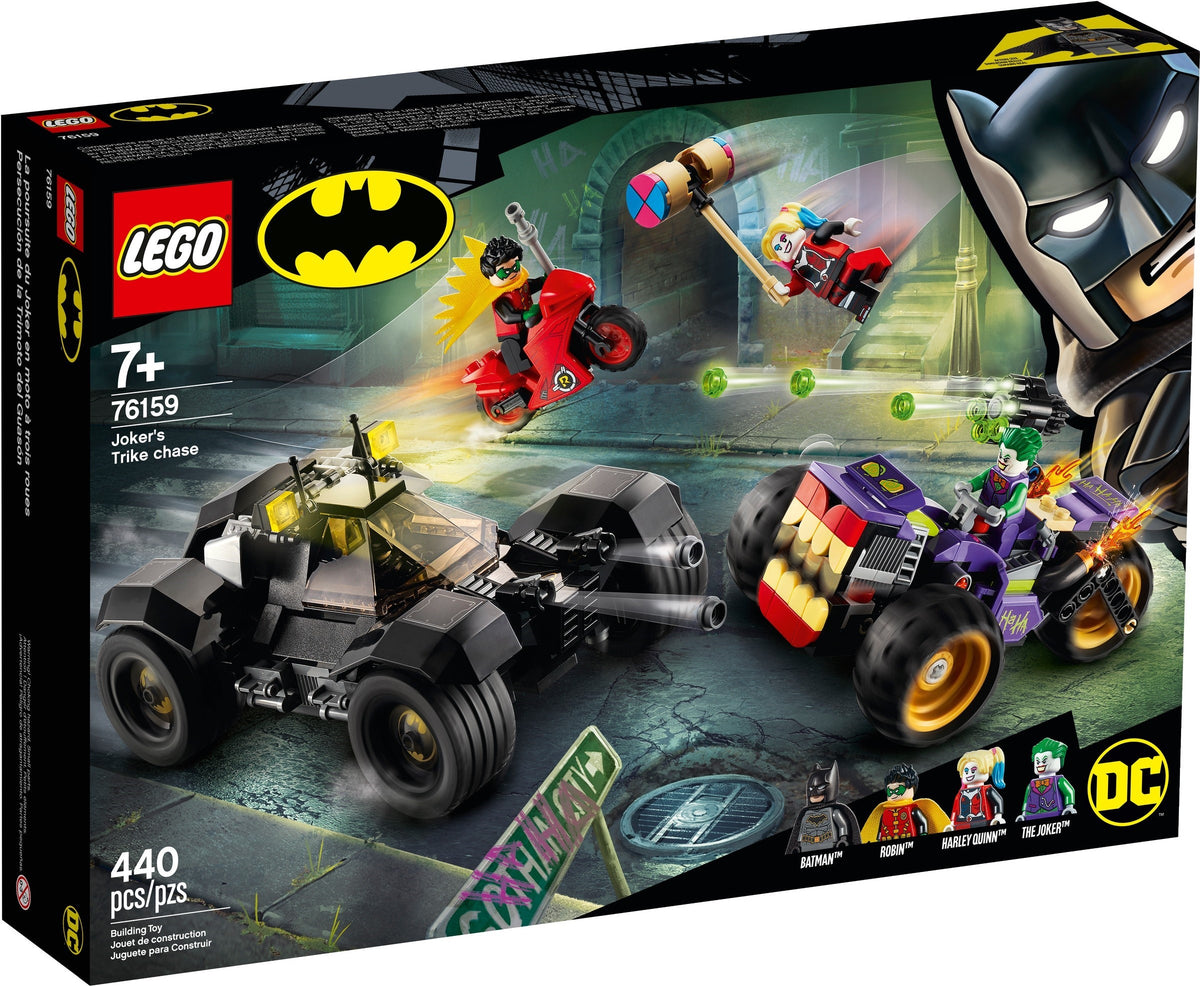 LEGO DC Super Heroes 76159 Jokers Trike-Verfolgungsjagd