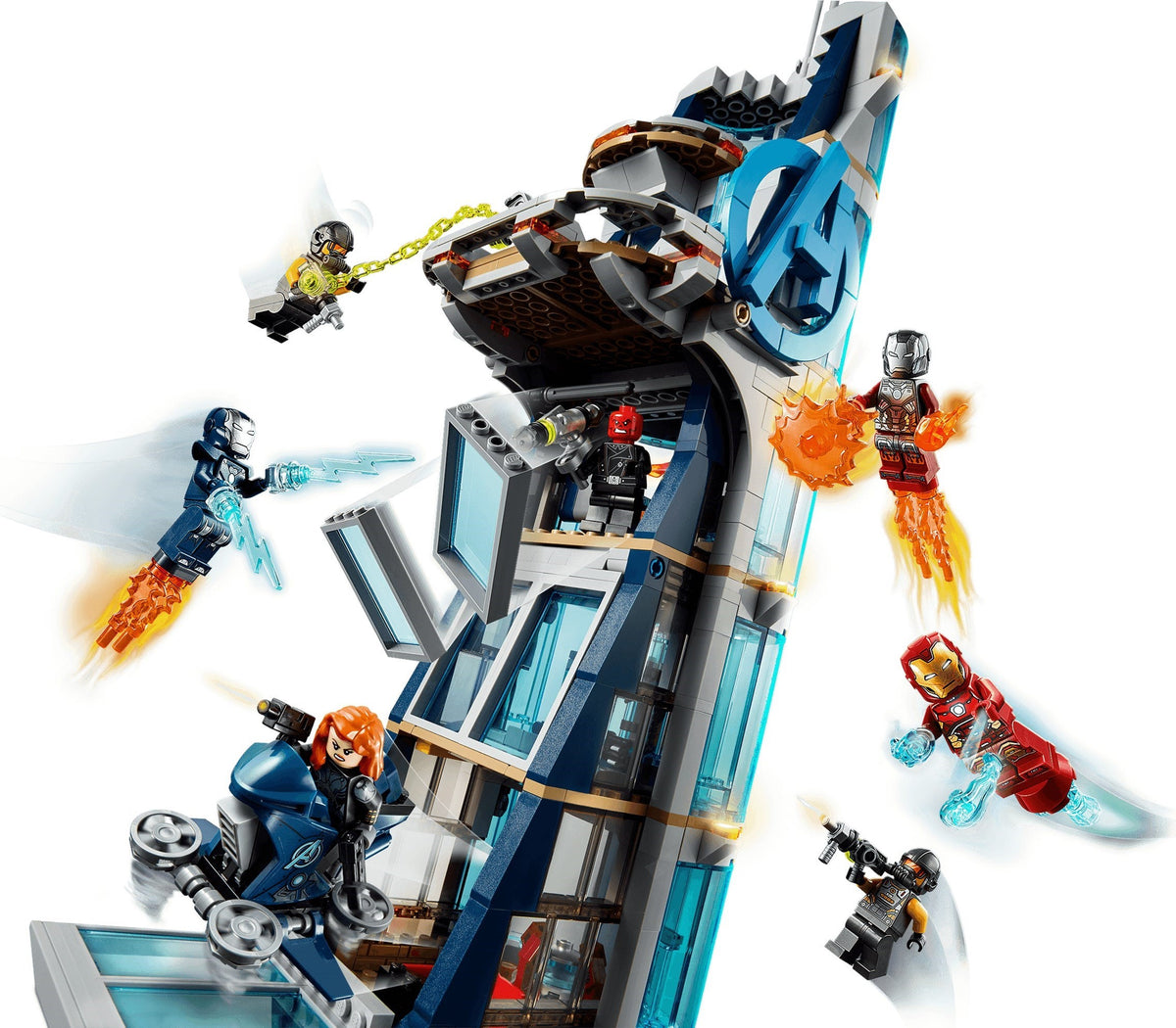 LEGO Marvel Super Heroes 76166 Avengers – Kräftemessen am Turm