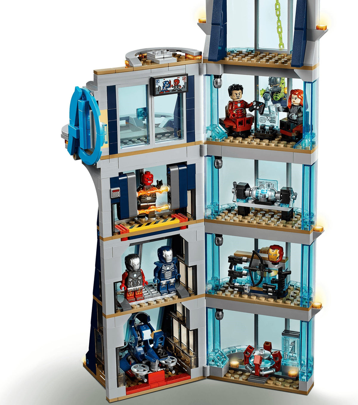 LEGO Marvel Super Heroes 76166 Avengers – Kräftemessen am Turm
