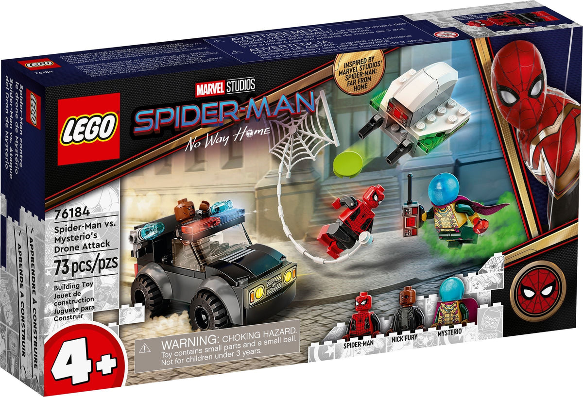 LEGO Marvel Super Heroes 76184 Mysterios Drohnenattacke auf Spider-Man