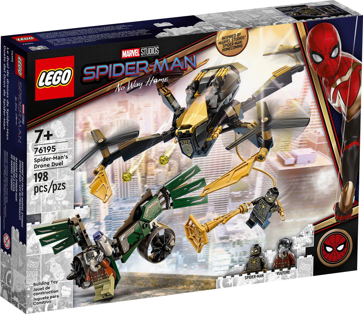 LEGO Marvel Super Heroes 76195 Spider-Mans Drohnenduell