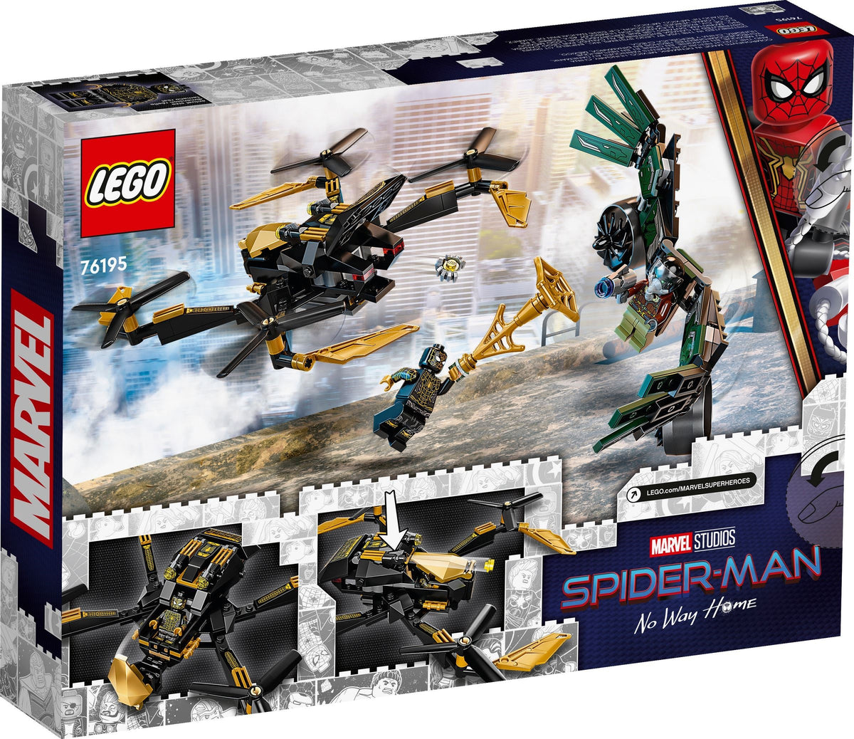 LEGO Marvel Super Heroes 76195 Spider-Mans Drohnenduell